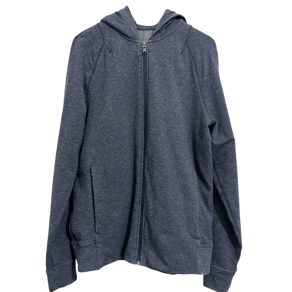 Lululemon Full Zip Hoodie Blue Large